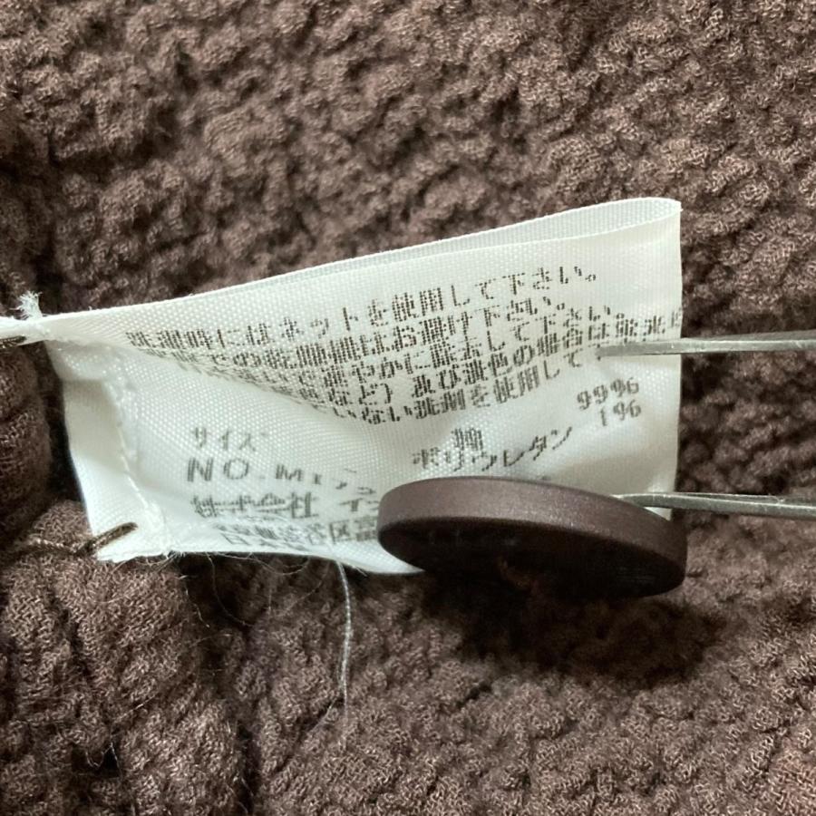 me ISSEY MIYAKE 【値下げ】me フリルカリフラワージャケット ブラウン