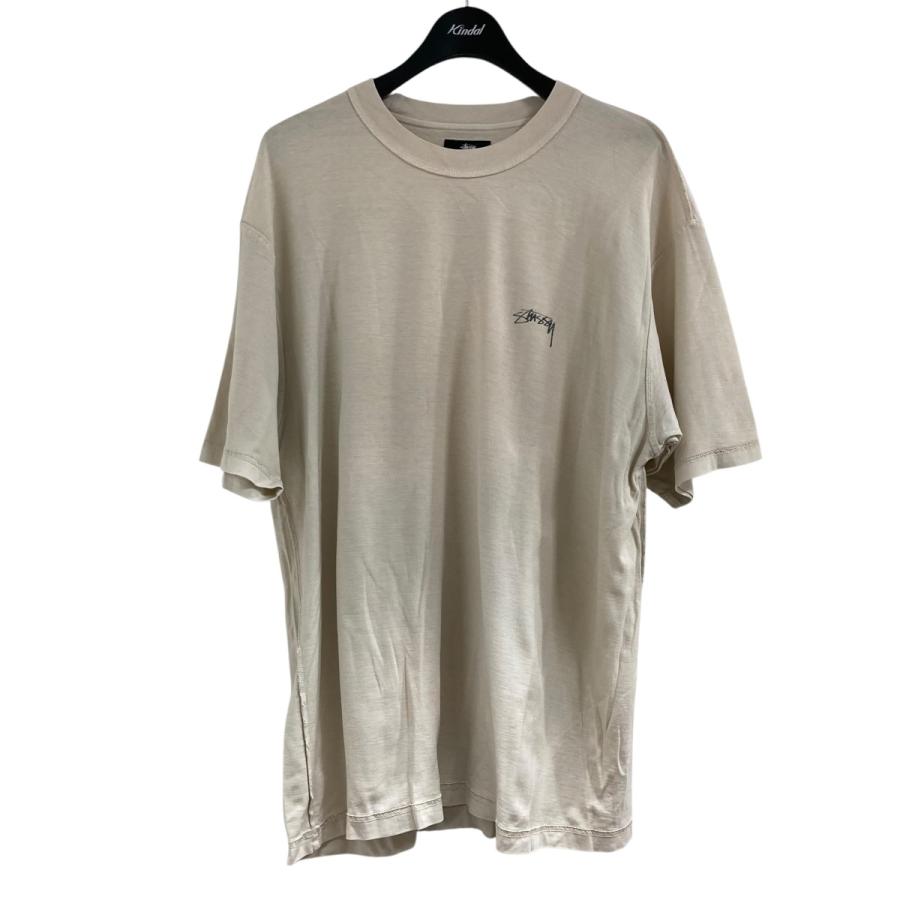 Stussy ベージュ ロゴTシャツ Mサイズ 新品 STUSSY ステューシー stussy ロゴtシャツ ベージュ サイズ：L