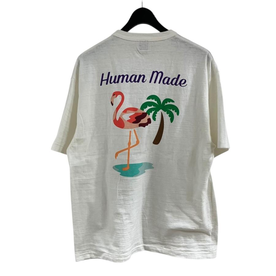 HUMAN MADE ホワイト Tシャツ 新品未開封　ショッピングバッグ付(可) HUMAN MADE（ヒューマンメード） ヒューマンメイド バックプリント