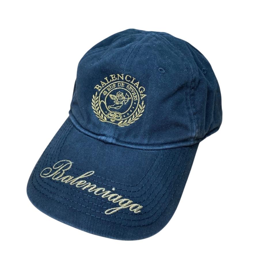 BALENCIAGA（バレンシアガ） ロゴキャップ ブラック サイズ：L(59cm