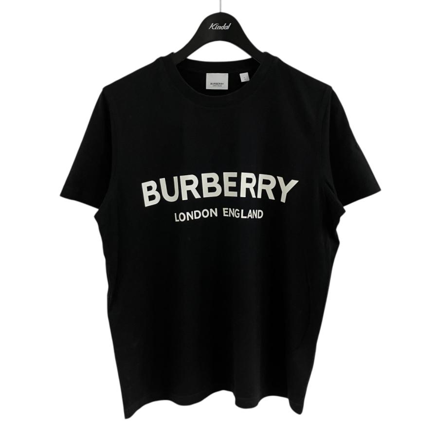 美品✨正規品 BURBERRY バーバリー ロゴ Tシャツ XS BURBERRY（バーバリー） ロゴTシャツ ブラック×ホワイト サイズ：L