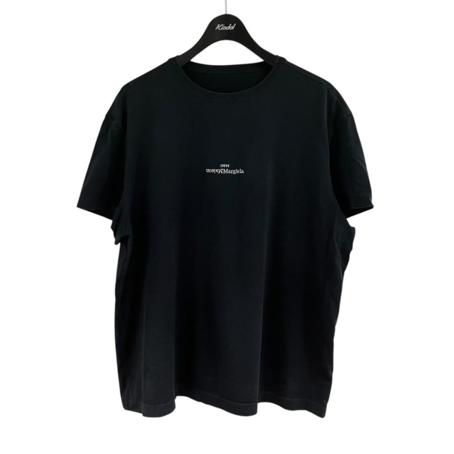Maison Margiela（メゾンマルジェラ） ロゴTシャツ ブラック サイズ 
