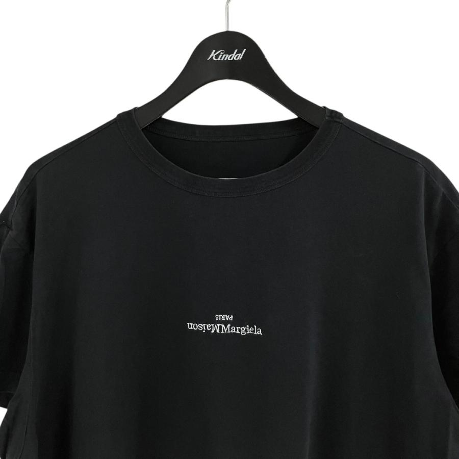 Maison Margiela（メゾンマルジェラ） ロゴTシャツ ブラック サイズ 