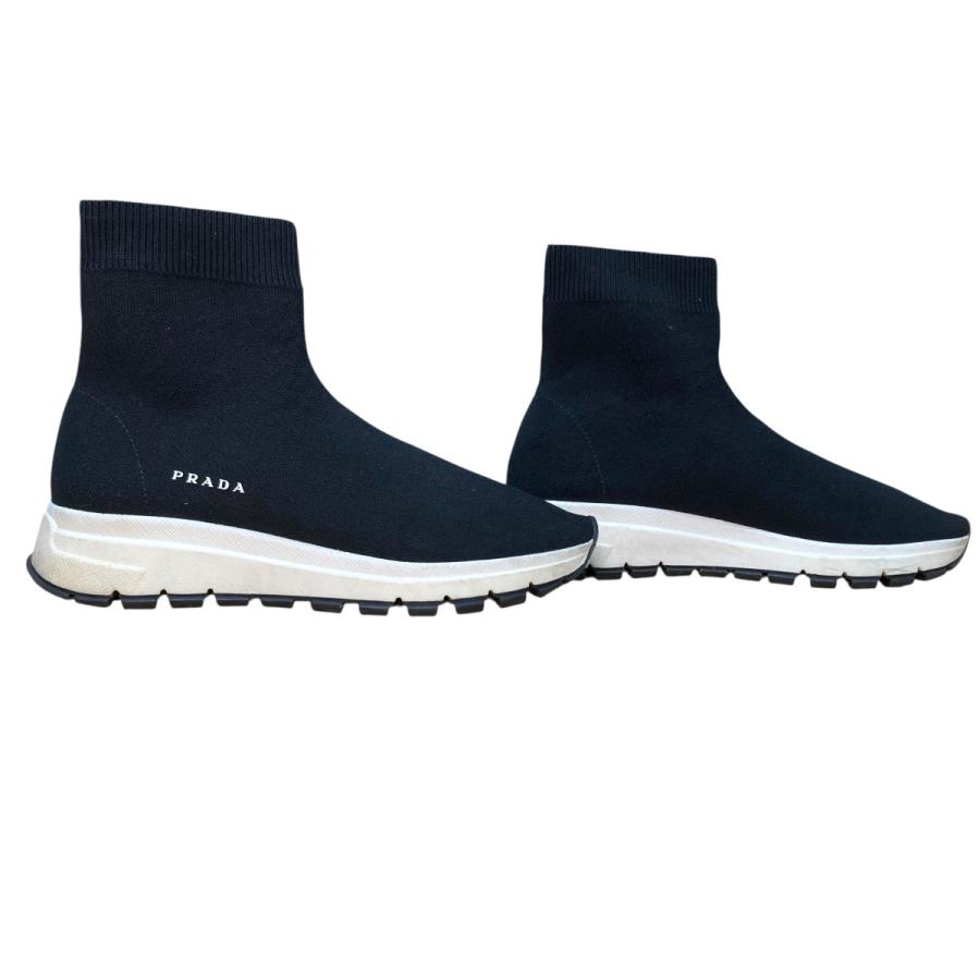 PRADA（プラダ） 【値下げ】PRADA ソックススニーカー ブラック サイズ
