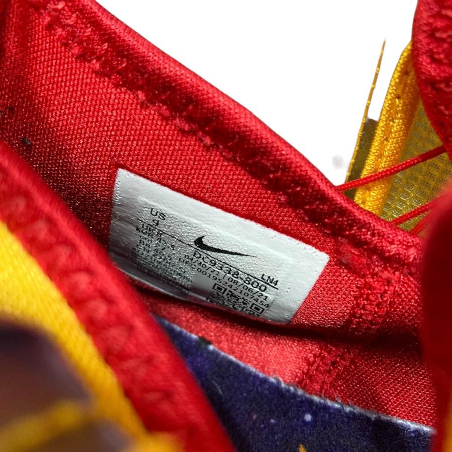 NIKE（ナイキ） 【値下げ】NIKE ハイカットスニーカー オレンジ×スカイ