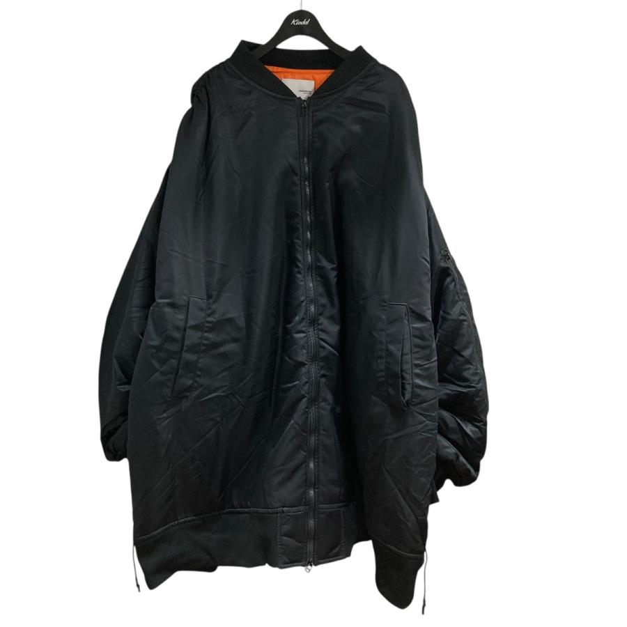 yoshiokubo（ヨシオクボ） yoshio kubo MA-1ジャケット ブラック