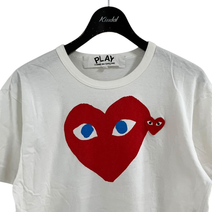 COMME des GARCONS（コムデギャルソン） 半袖Tシャツ ホワイト サイズ