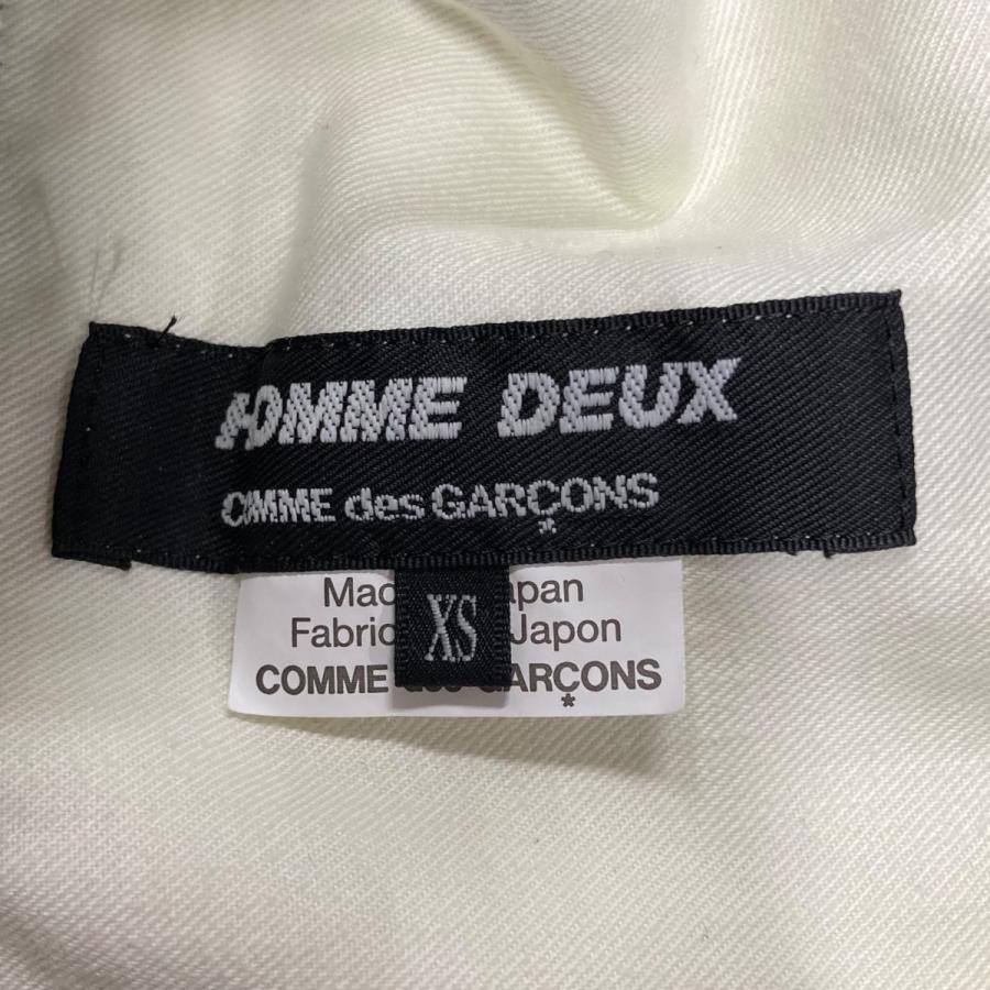 良品　21SS コムデギャルソンオムドゥ 薄手　ウール100% 黒　パンツ M COMME des GARCONS HOMME/コムデギャルソンオム】ウールエステル