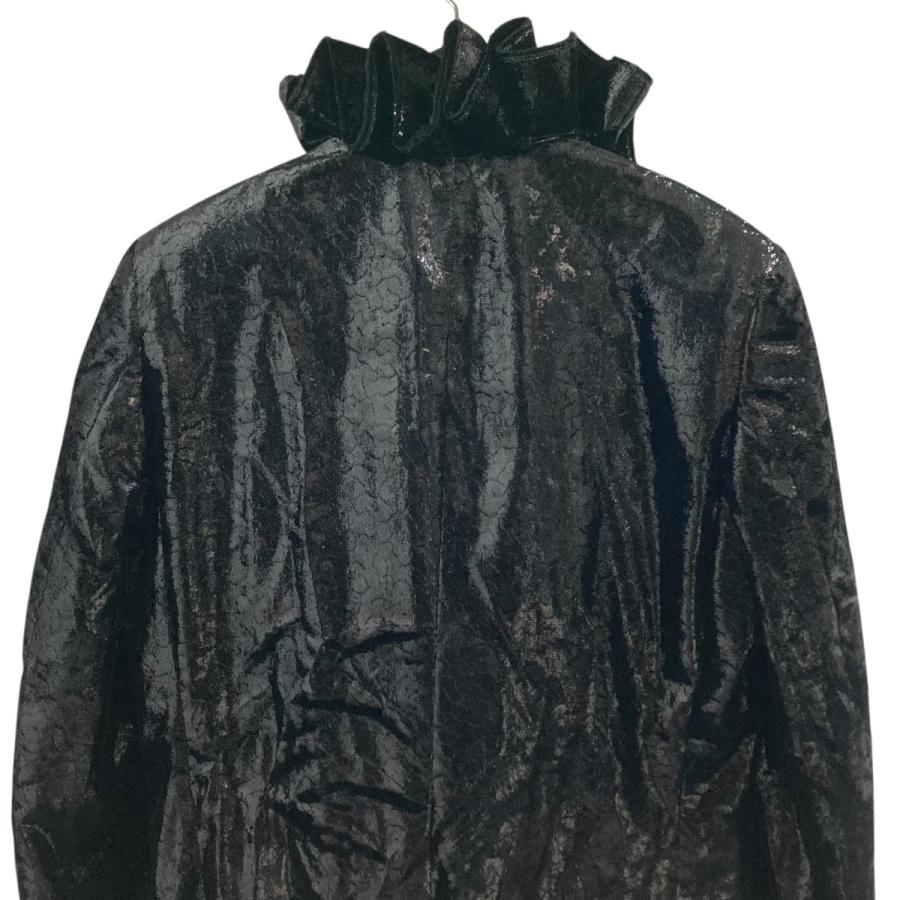 COMME des GARCONS HOMME PLUS / 25SS/デザインラペルジャケット/ジャケット/M/ナイロン/BLK/PO-J039 COMME des GARCONS HOMME PLUS コムデギャルソンオムプリュス 25SS
