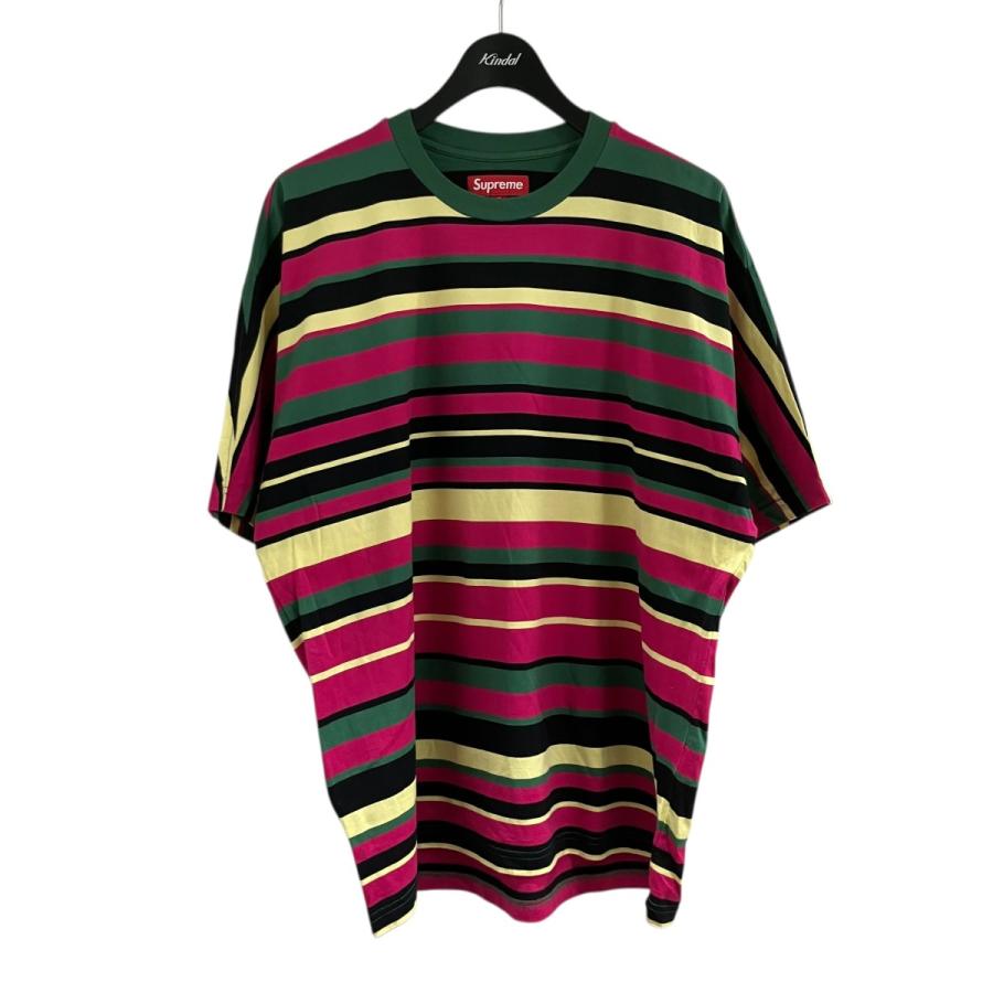 Supreme ストライプ Tシャツ Supreme（シュプリーム） ボーダーTシャツ マルチカラー サイズ：M