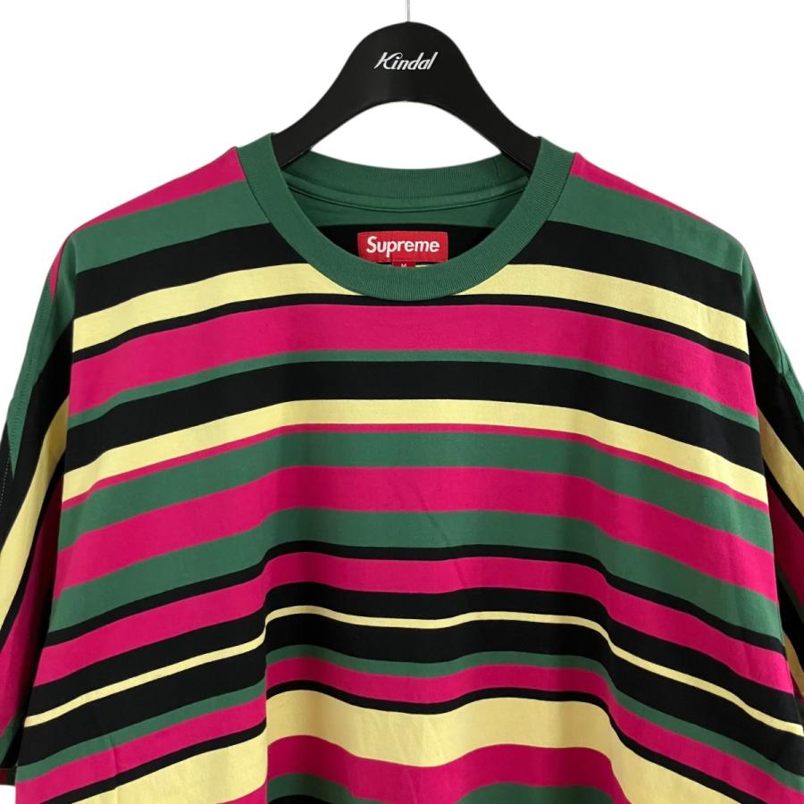 Supreme ストライプ Tシャツ Supreme（シュプリーム） ボーダーTシャツ マルチカラー サイズ：M