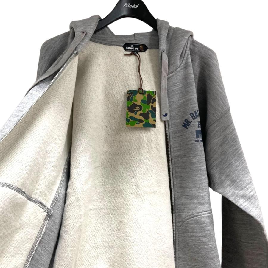 A BATHING APE 【値下げ】A 「MR．BATHING ZIP UP PULLOVER HOODIE