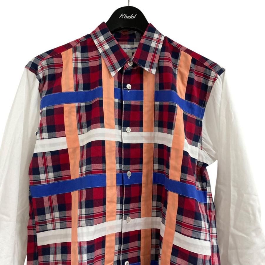 コムデギャルソン シャツブラウス サイズS COMME des GARCONS SHIRT コムデギャルソンシャツ 長袖ブラウス マルチ