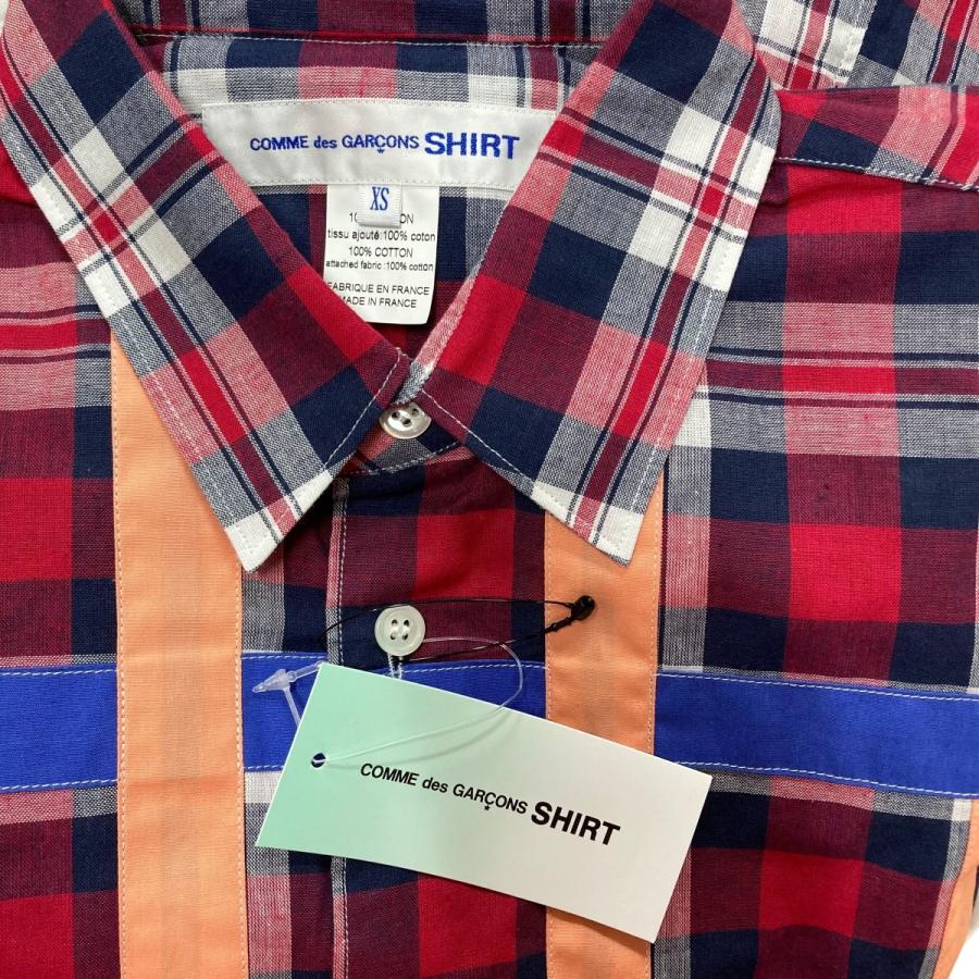 コムデギャルソン シャツブラウス サイズS COMME des GARCONS SHIRT コムデギャルソンシャツ 長袖ブラウス マルチ