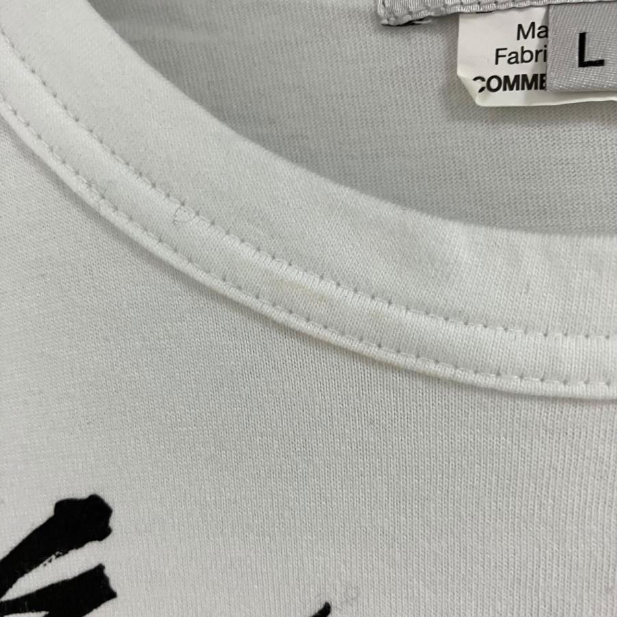 COMME des GARCONS（コムデギャルソン） メッセージTシャツ ホワイト