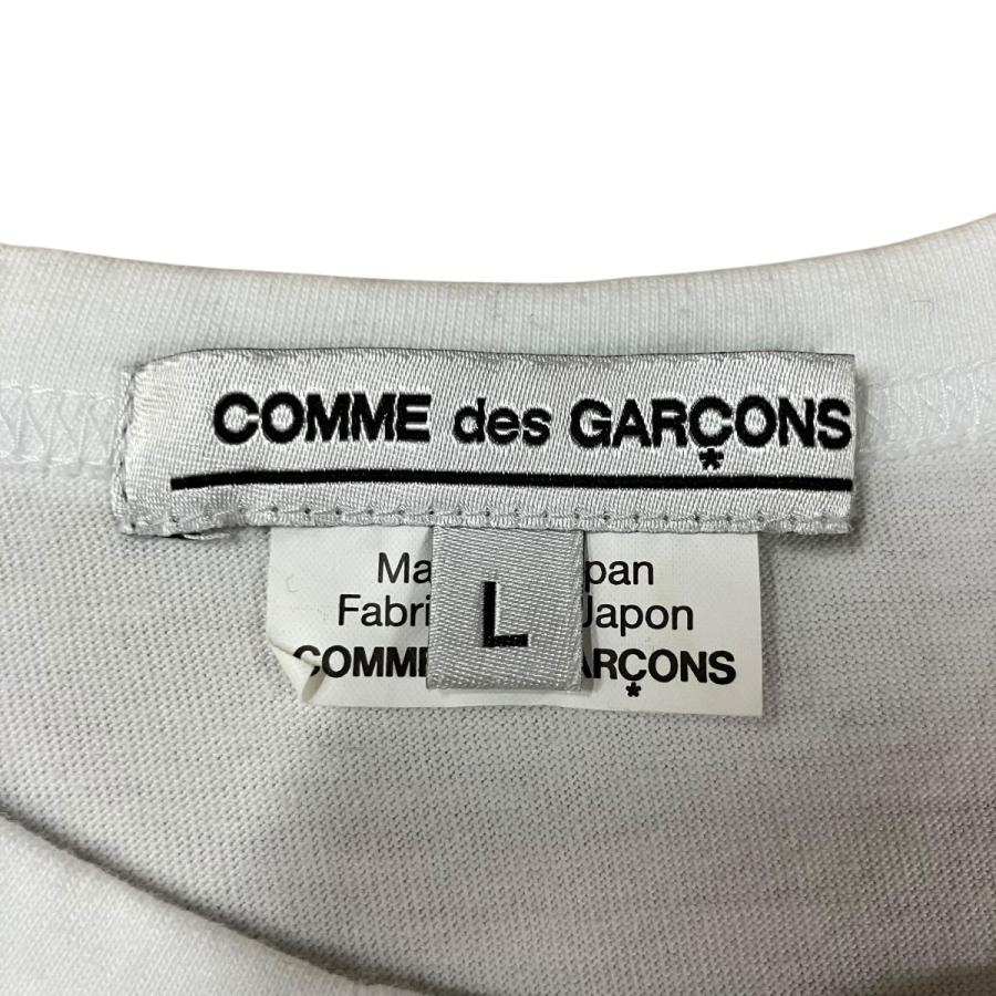 COMME des GARCONS（コムデギャルソン） メッセージTシャツ ホワイト