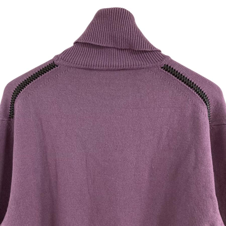 HERMES（エルメス） タートルネックニットセーター パープル サイズ：L