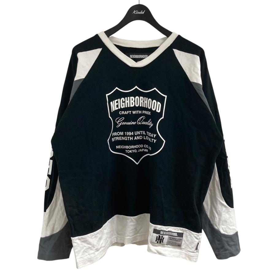 NEIGHBORHOOD（ネイバーフッド） ロングカットソー ブラック サイズ：L