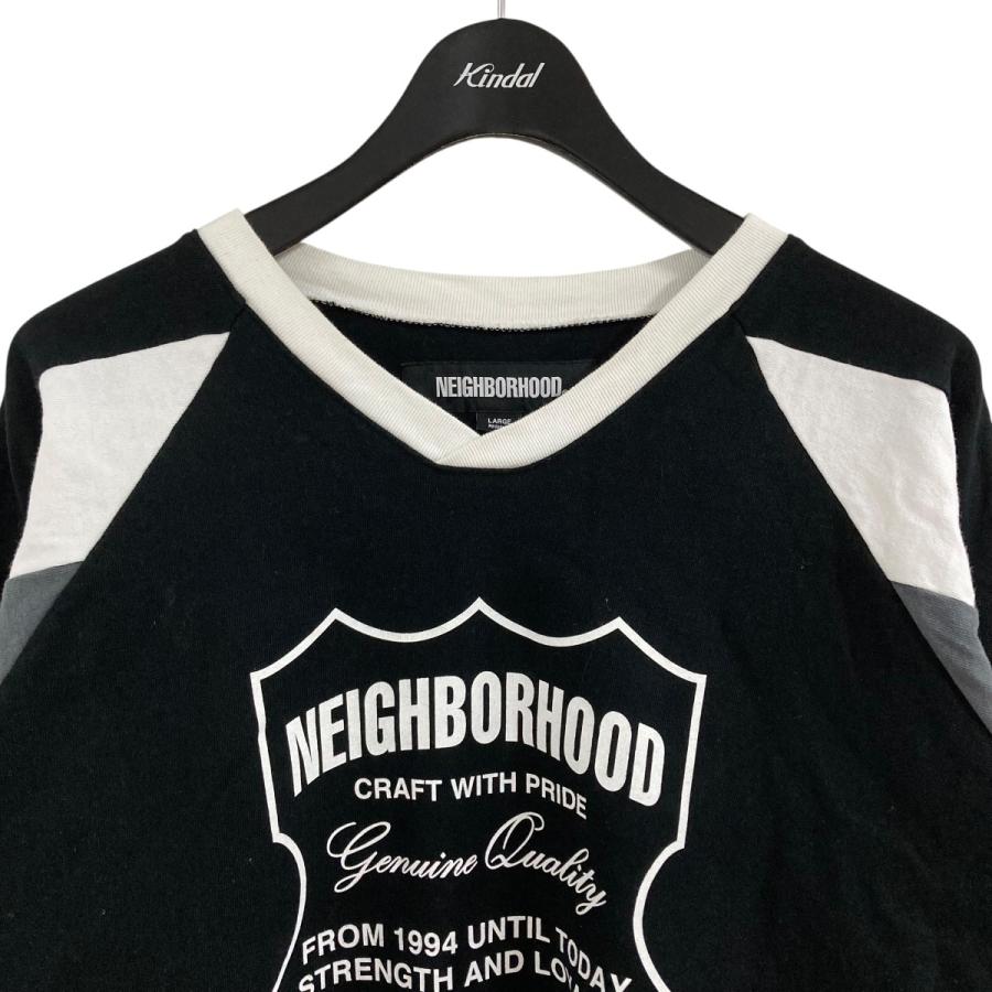 NEIGHBORHOOD（ネイバーフッド） ロングカットソー ブラック サイズ：L