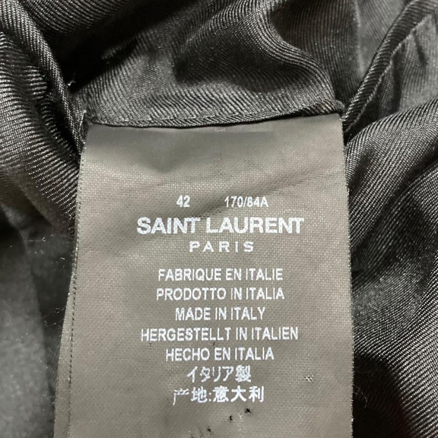 値下げ】Saint Laurent Paris ラペル切替スモーキングテーラード