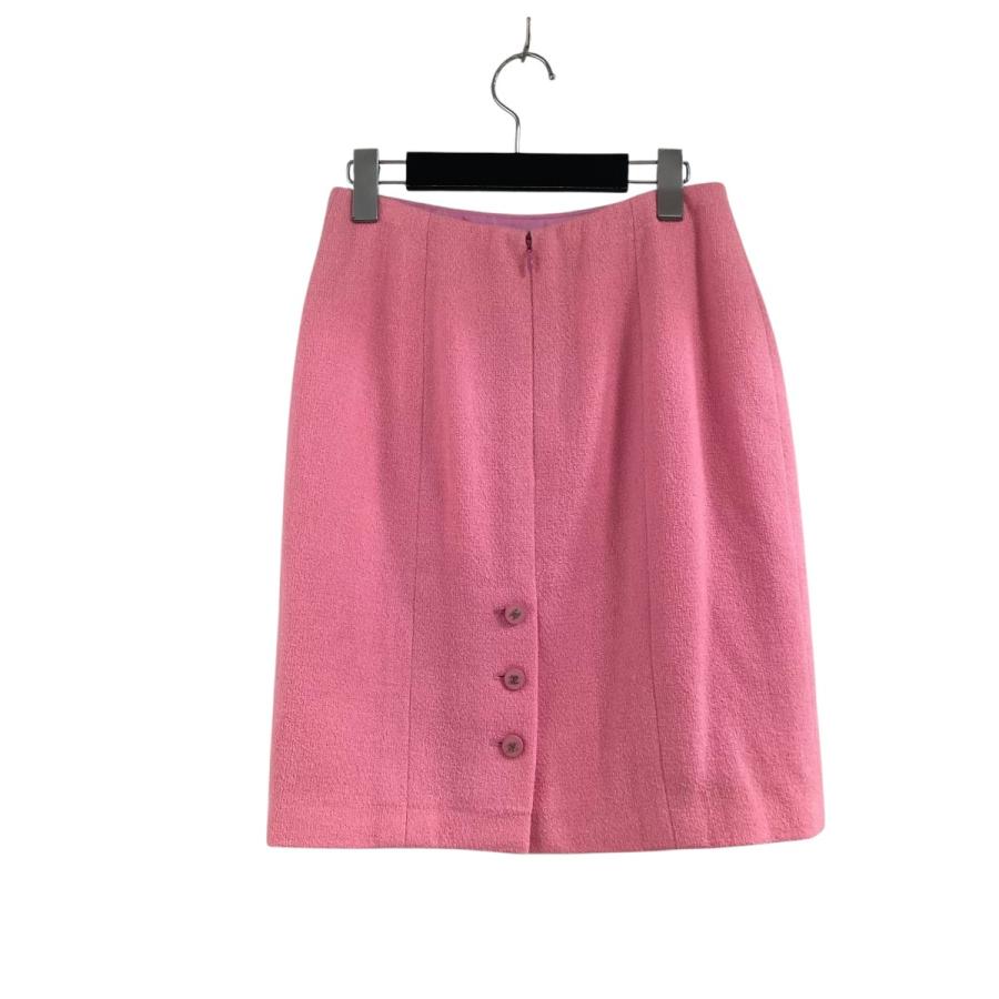 シャネル　ツイード　スカート　正規品 CHANEL（シャネル） ココマークボタン ツイード スカート ウール