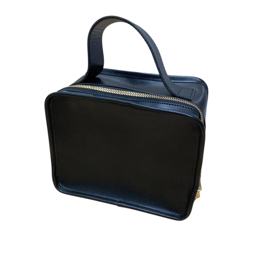 値下げ】LIFESTYLIST yukari ota ボックスハンドバッグ ブラック