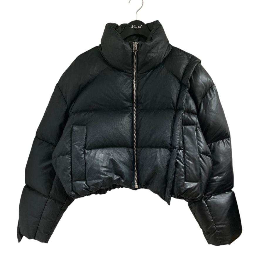 【 】韓国限定　クロップドダウン　M ブラック　新品未使用 PRADA》Re-Nylonクロップドダウンジャケット (PRADA/ダウンジャケット