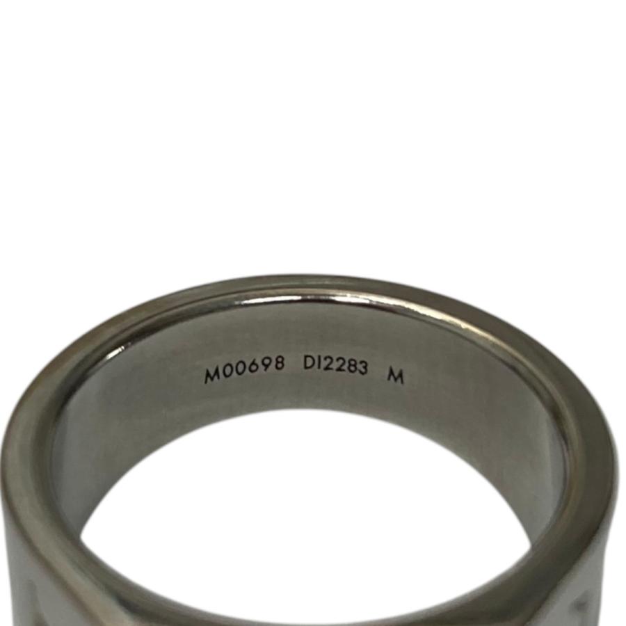 現行モデル ルイヴィトン リング オニキス 19号 シルバー メンズ LOUIS VUITTON ルイヴィトン リング・LV オニキス S00 シルバー サイズ