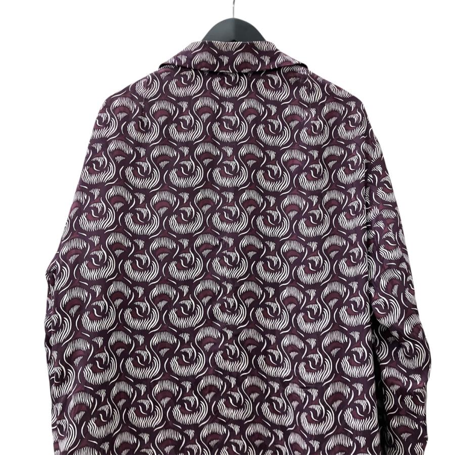 【美品】DRIES VAN NOTEN ショート ジャケット M パープル DRIES VAN NOTEN（ドリス ヴァン ノッテン） グラフィックジャケット