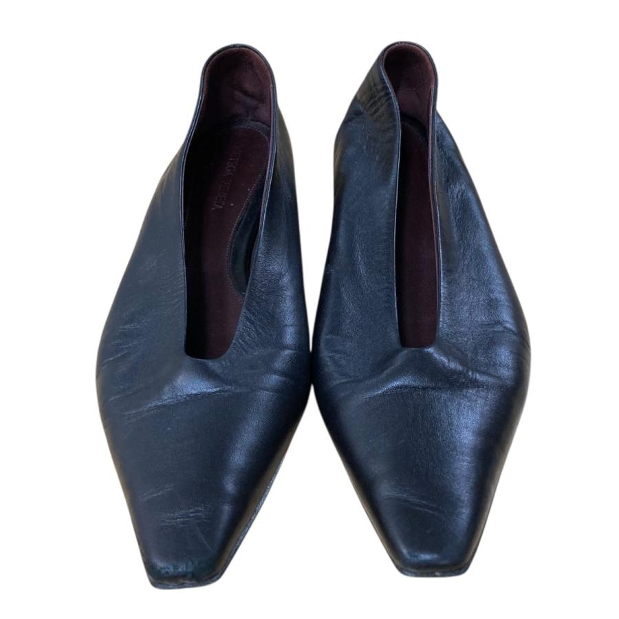 BOTTEGA フラットシューズ 新品未使用 BOTTEGA VENETA（ボッテガ・ヴェネタ） フラットシューズ ブラック