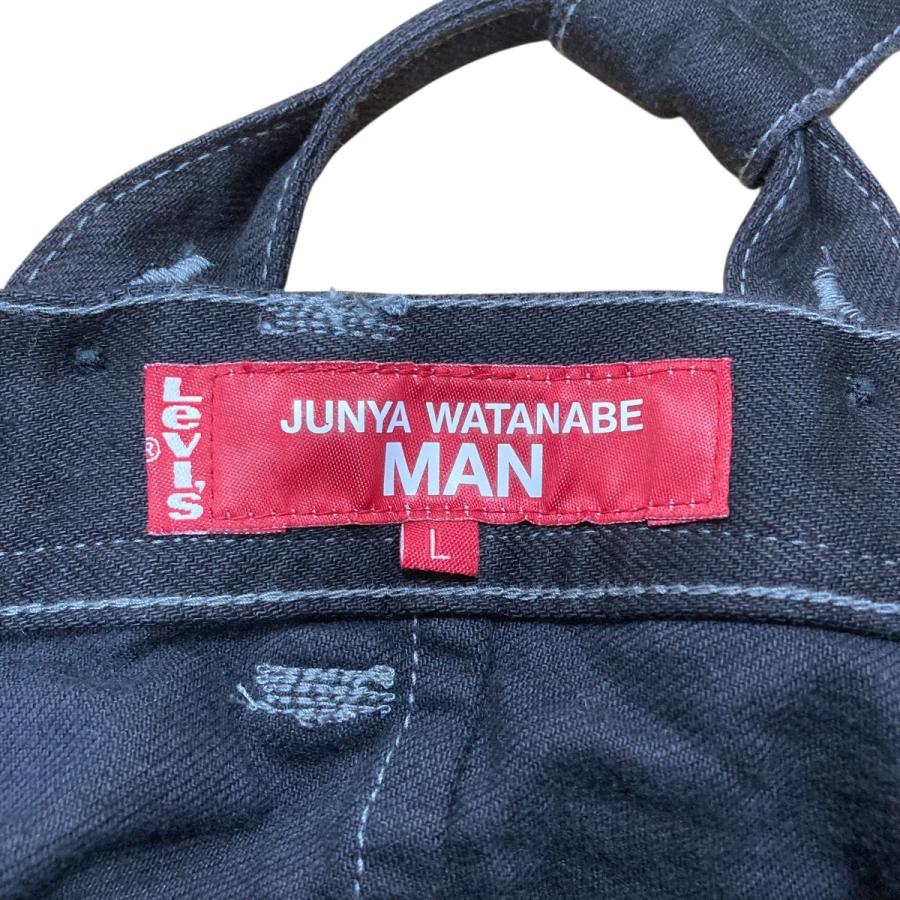 JUNYA WATANABE MAN 【値下げ】CDG サスペンダーデニムパンツ ブラック