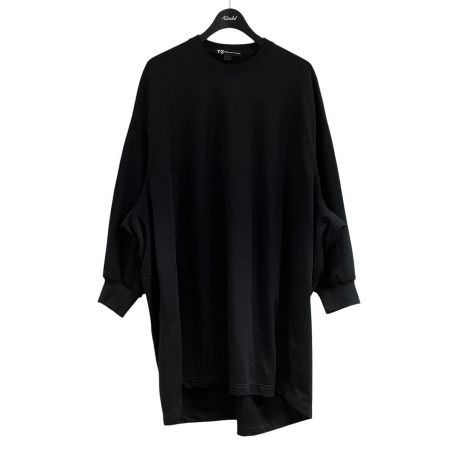 Y-3 ワイスリー プリントロングカットソー ブラック サイズ：XS 