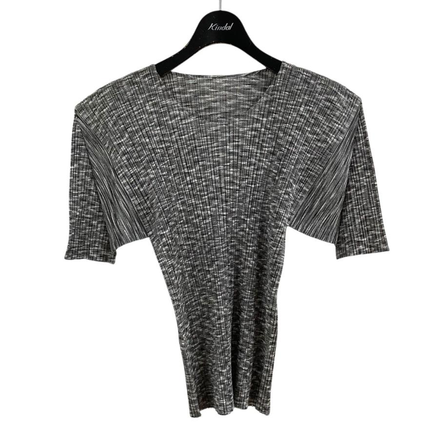 激レア！！PLEATS PLEASE ⭐︎プリーツプリーズ⭐︎カットソー PLEATS PLEASE（プリーツ プリーズ） 半袖プリーツカットソー グレー