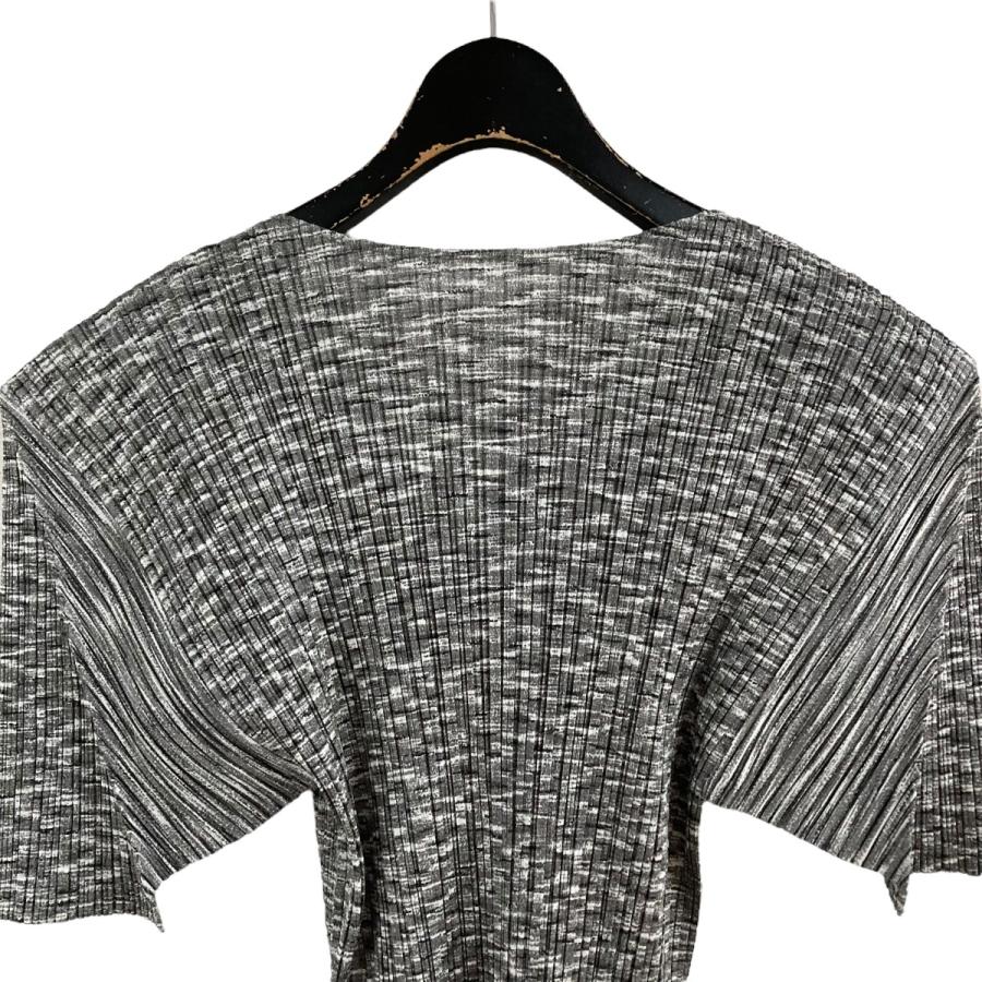 PLEATS PLEASE（プリーツ プリーズ） 半袖プリーツカットソー グレー