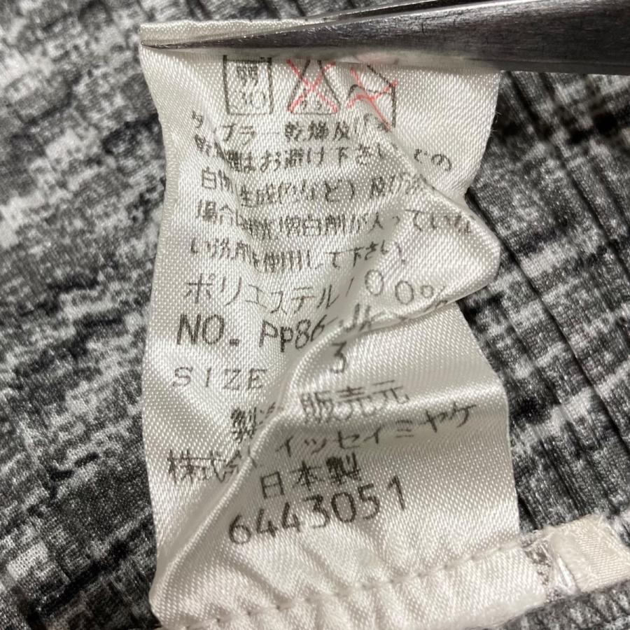 PLEATS PLEASE（プリーツ プリーズ） 半袖プリーツカットソー グレー