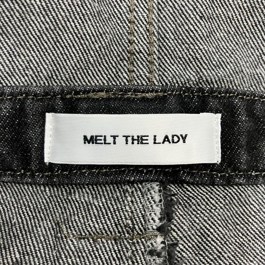 メルトザレディ MELT THE LADY デニムオーバーオール グレー サイズ：F_4