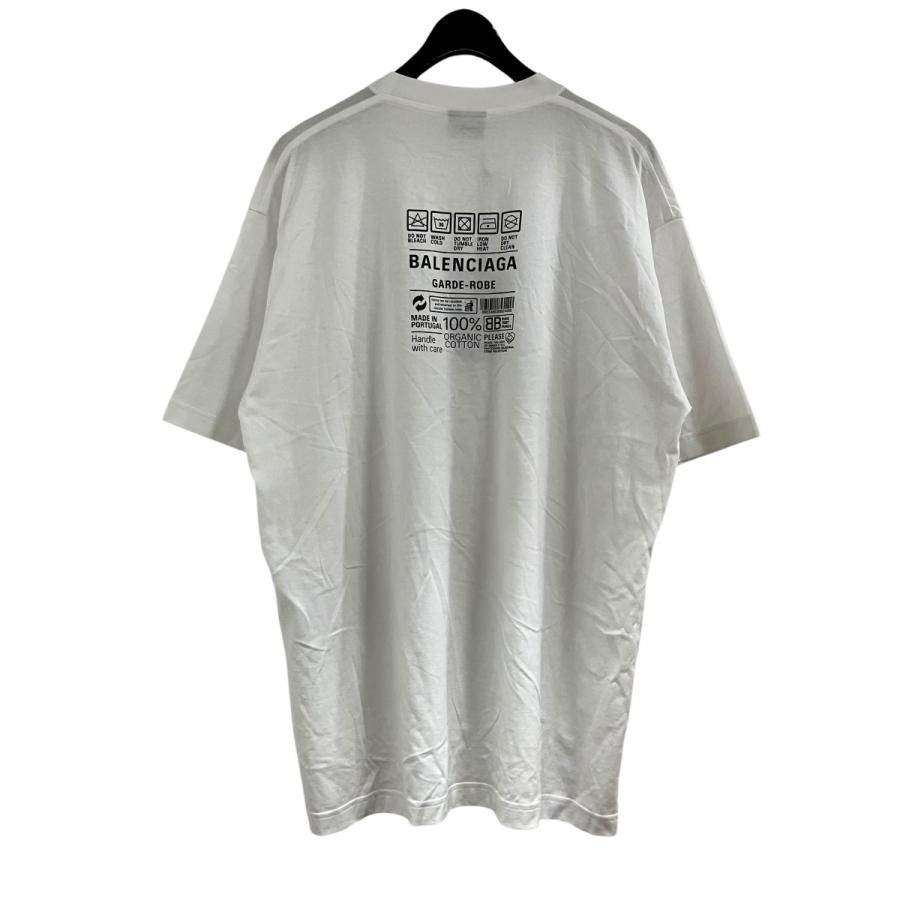 BALENCIAGA（バレンシアガ） バックプリントミディアムフィットTシャツ 