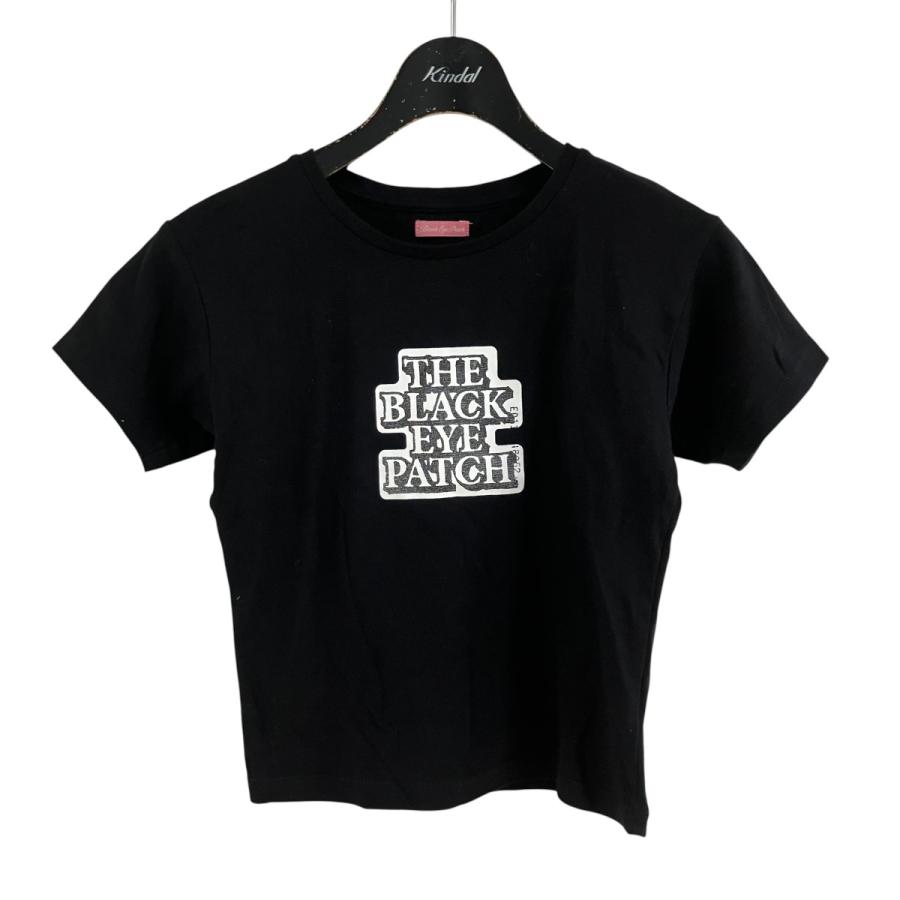 BlackEyePatch（ブラックアイパッチ） クロップドプリントTシャツ