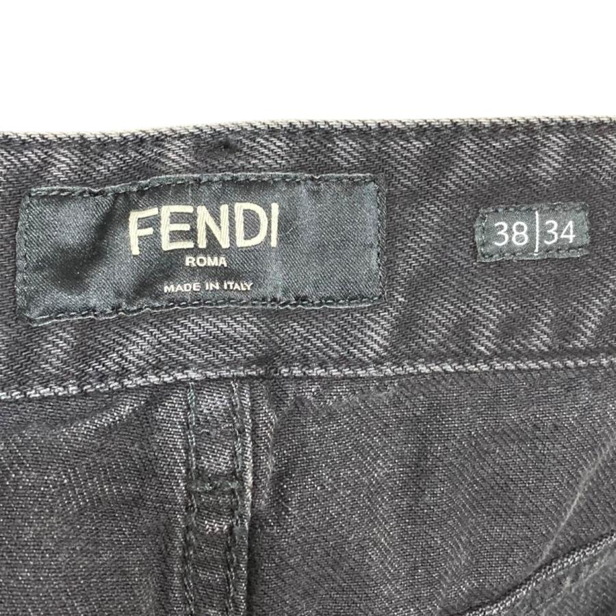 【値下げ】FENDI 24AW デニムパンツ FLP288 グレー サイズ：38 (EC)_5