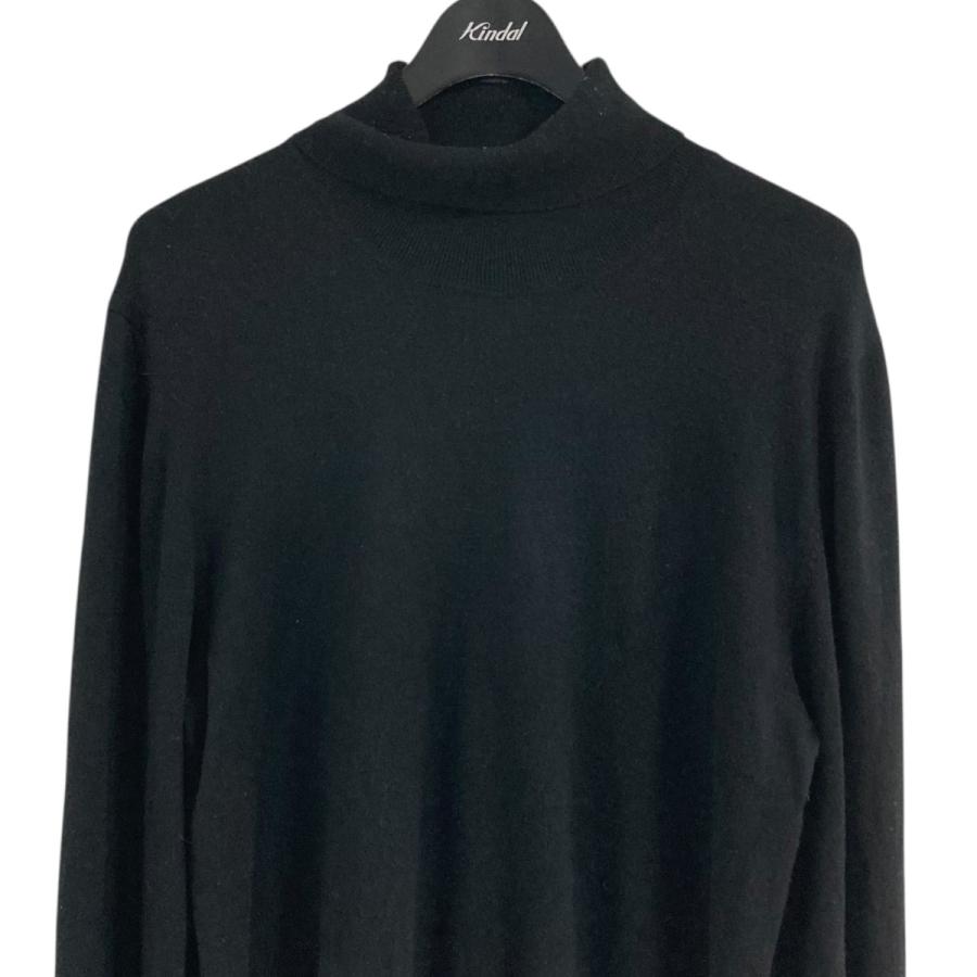 メゾンマルジェラ　タートルネック　エルボーパッチ　ニット　黒　ブラック　サイズL Maison Margiela（メゾンマルジェラ） 【値下げ】Maison Margiela
