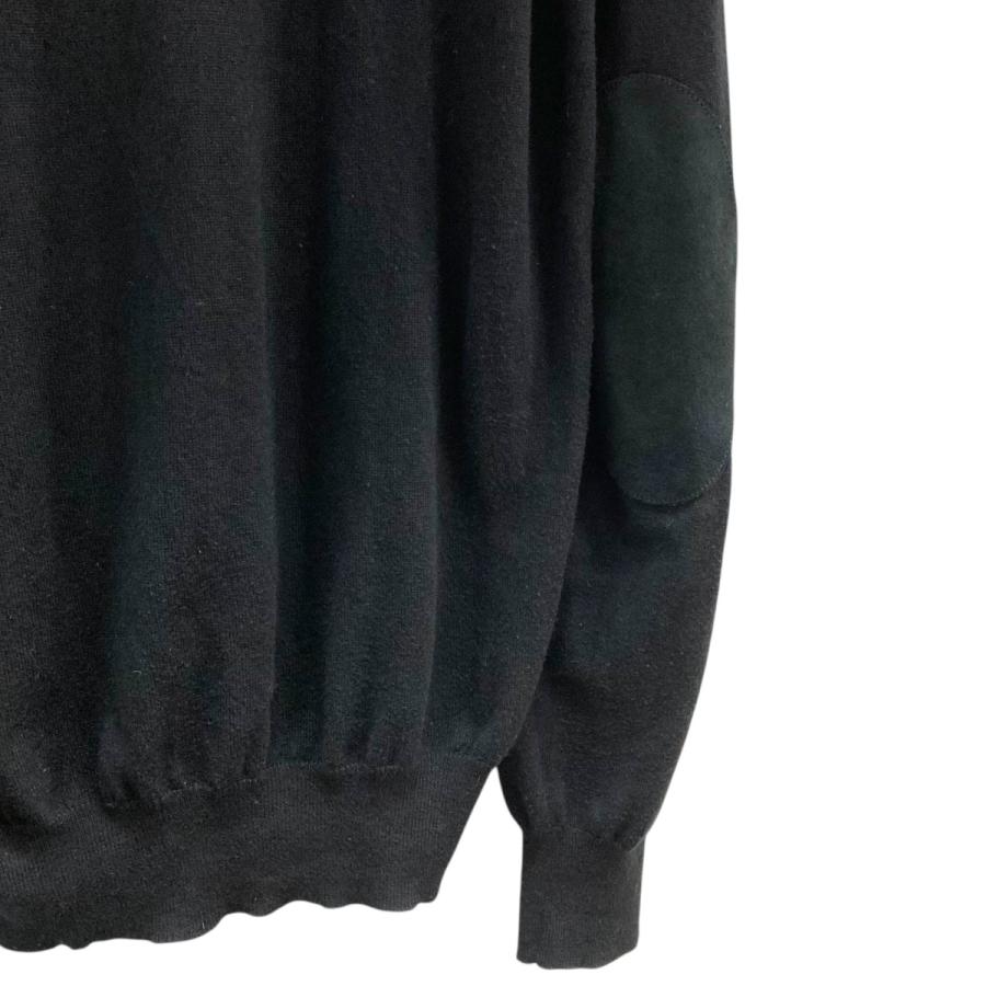 メゾンマルジェラ　タートルネック　エルボーパッチ　ニット　黒　ブラック　サイズL Maison Margiela（メゾンマルジェラ） 【値下げ】Maison Margiela