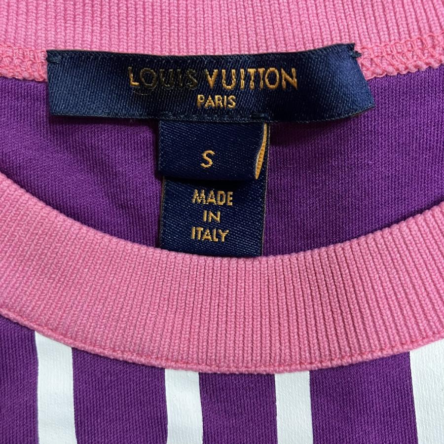 LOUIS VUITTON（ルイ・ヴィトン） プリントTシャツ パープル サイズ：S