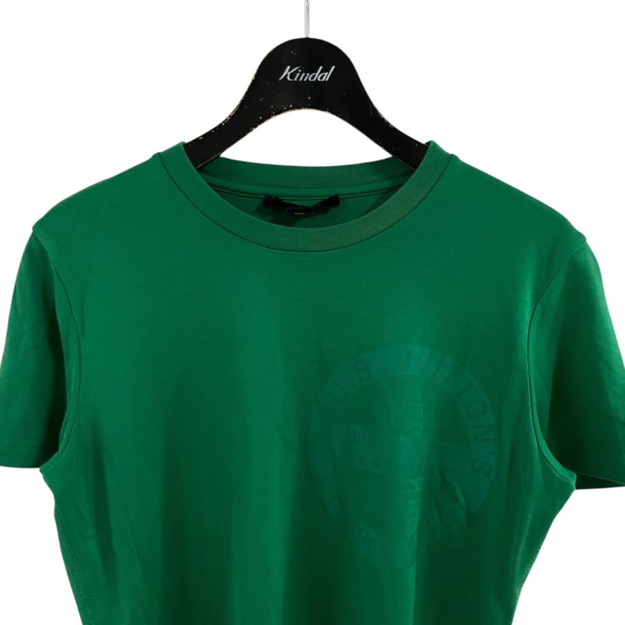 LOUIS VUITTON（ルイ・ヴィトン） プリントTシャツ グリーン サイズ：S 