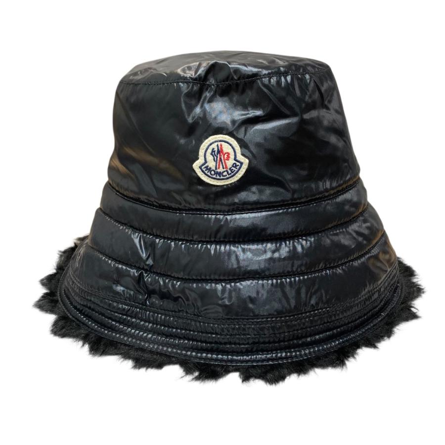 MONCLER（モンクレール） ボアパデッドバケットハット ブラック サイズ 