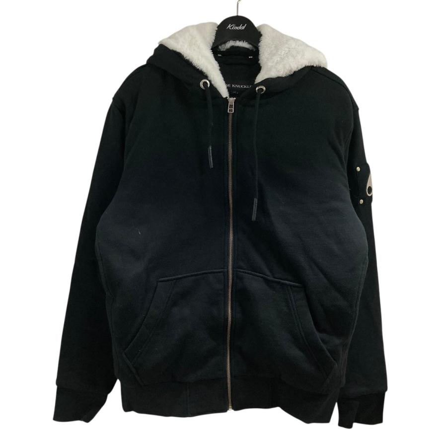 MOOSE KNUCKLES（ムースナックルズ） ボアパーカー ブラック サイズ：L