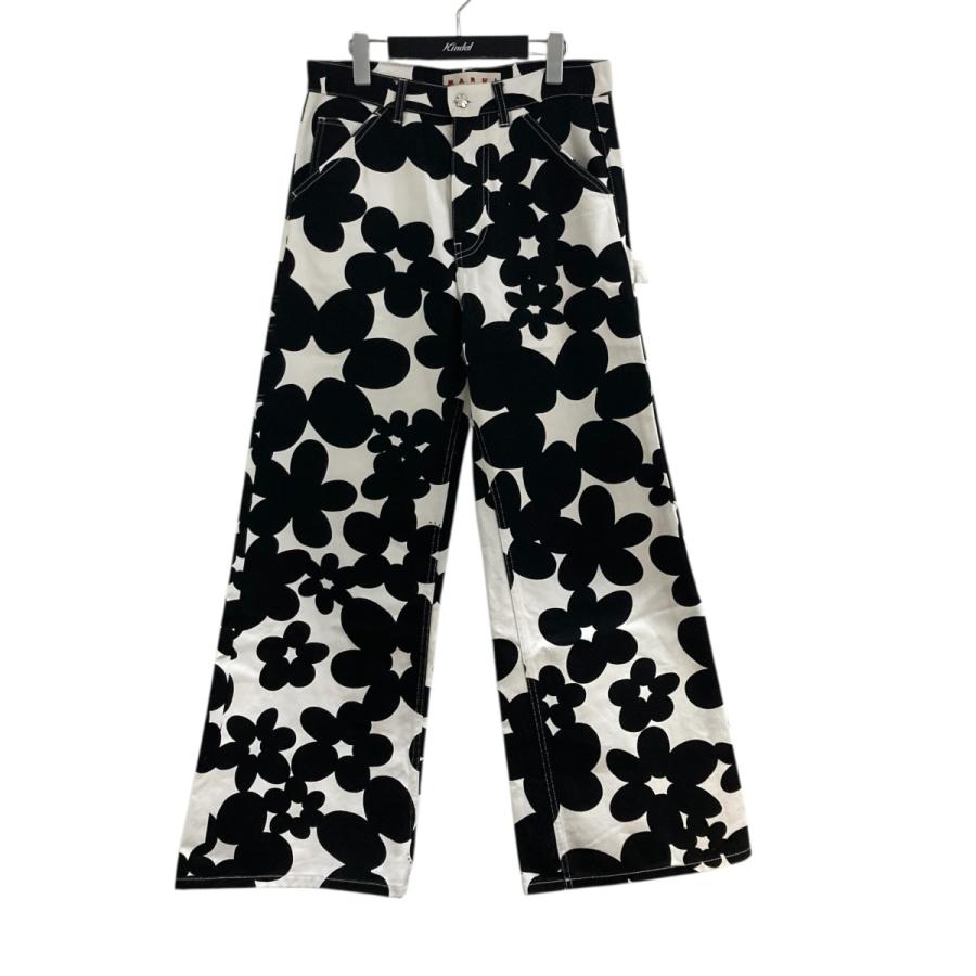 MARNI（マルニ） 【値下げ】MARNI 25SS 総柄デニムパンツ PUMU0287A0 