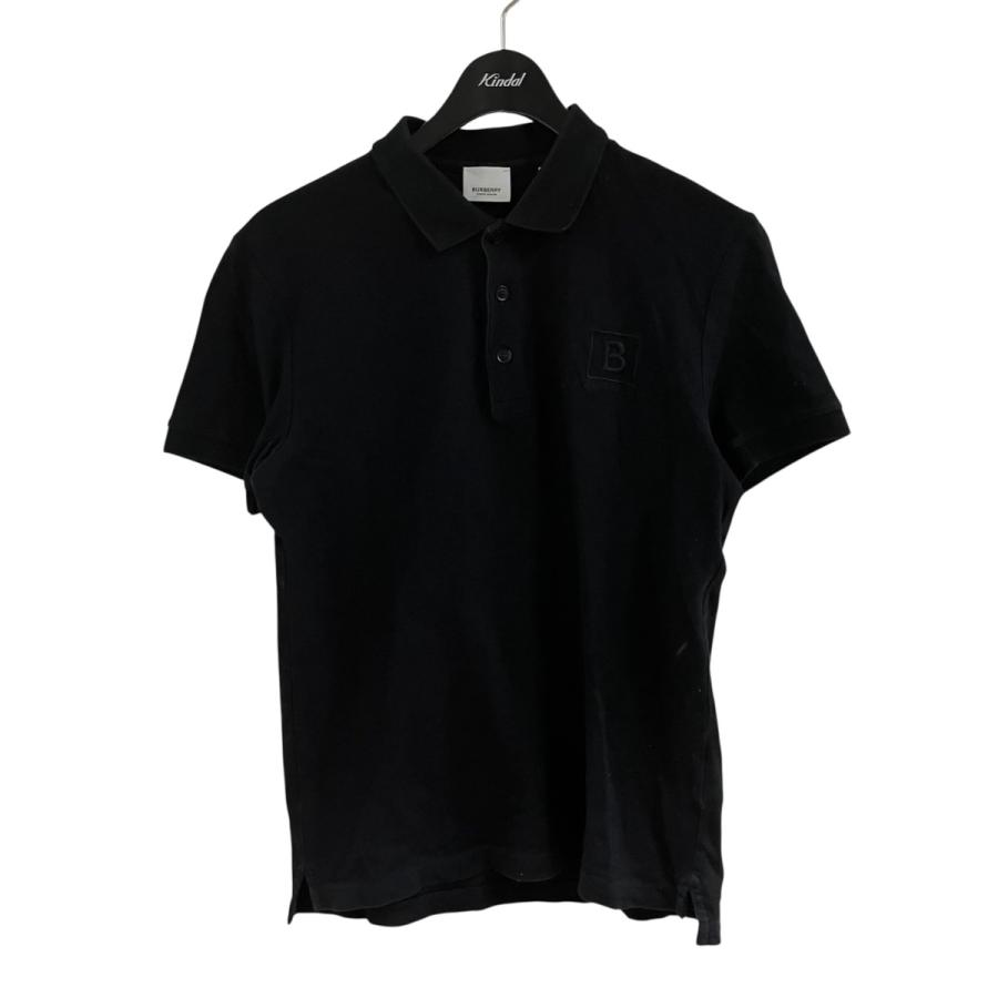 Burberry ブラック ポロシャツ 38 BURBERRY（バーバリー） ポロシャツ ブラック サイズ：S