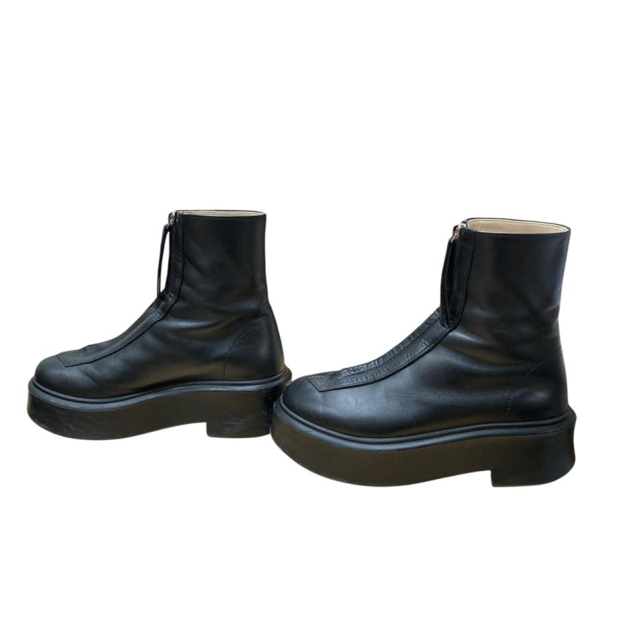 ザロウ　フロントジップブーツ　36 the row THE ROW（ザ ロウ） フロントジップブーツ ブラック サイズ：36