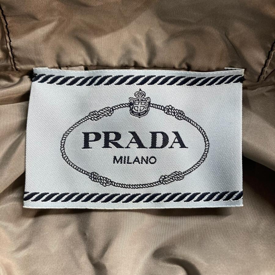 PRADA（プラダ） 【値下げ】PRADA ロゴプレートポンチョ グレー サイズ
