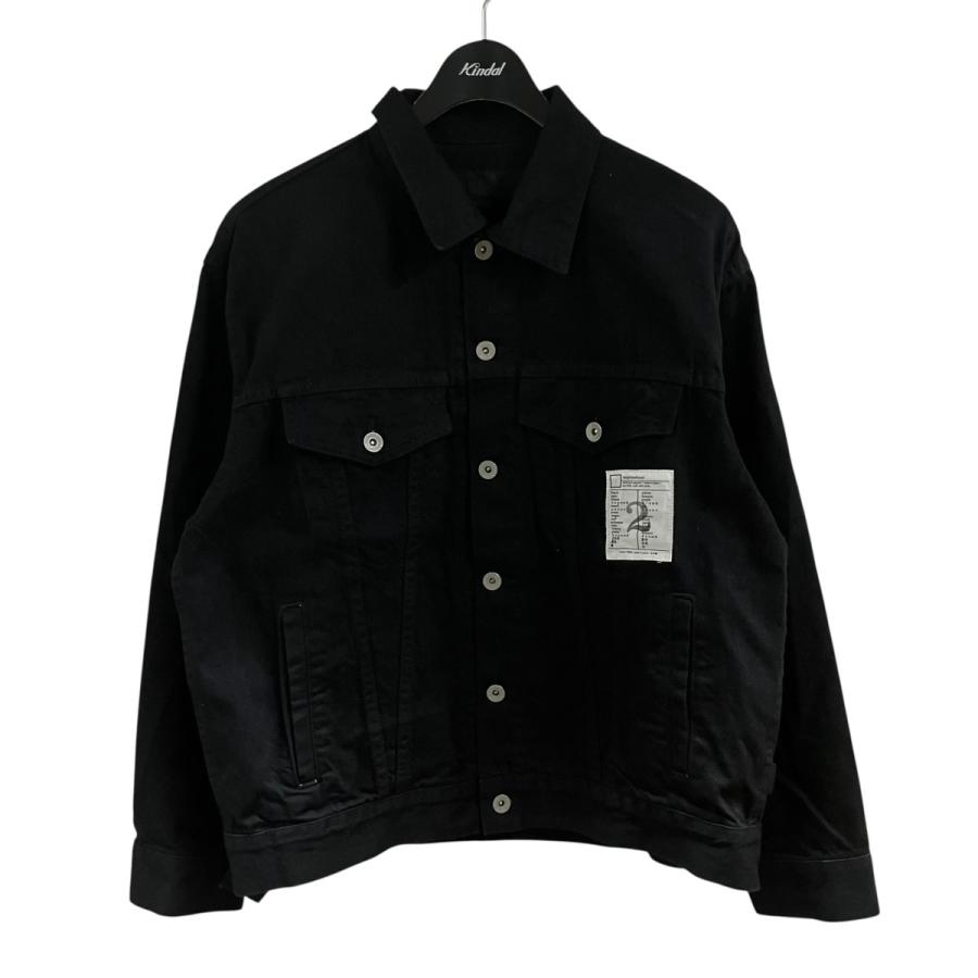新品未使用【ネイバーフッド】デニムジャケット　ジップアップ　ブラック　Ｓサイズ NEIGHBORHOOD（ネイバーフッド） デニムジャケット ブラック サイズ：M